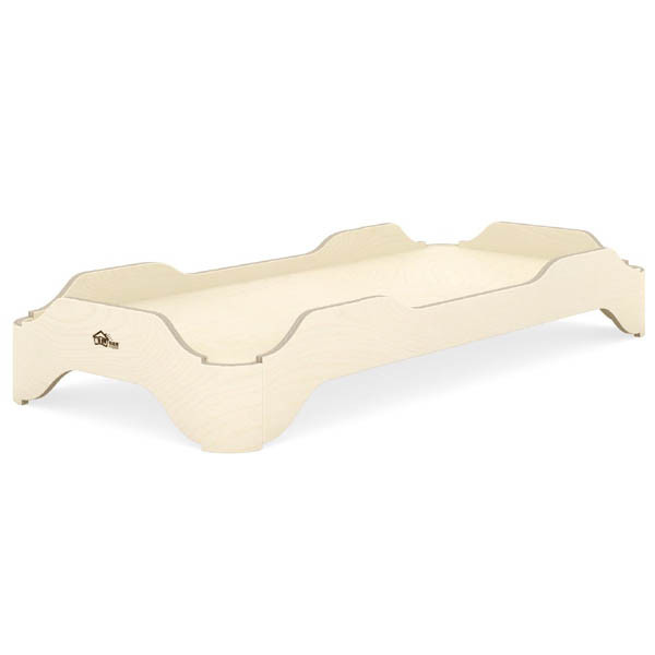 LETTINO IMPILABILE IN LEGNO CM. 136 × 63.6 × 22 (H)