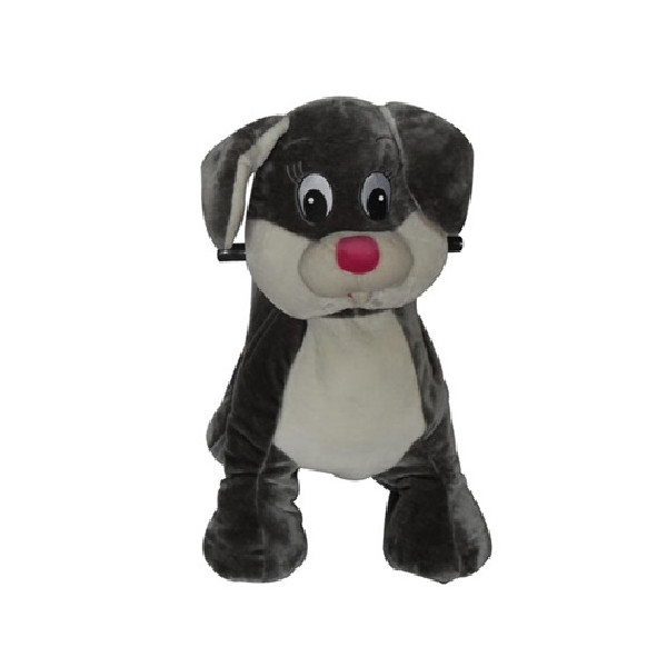 PELUCHE CAV. A BATTERIA CON GETTONIERA CONIGLIO CM. 100 X 65 X 90 (H)