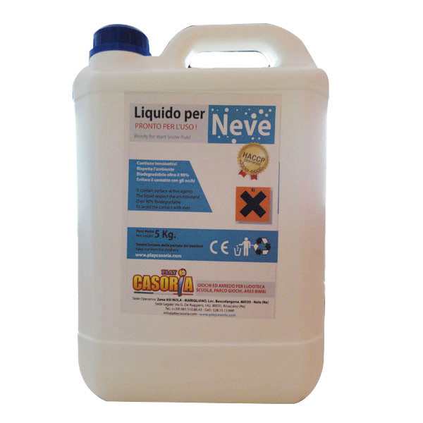 LIQUIDO PER MACCHINA DELLA NEVE - 5 KG