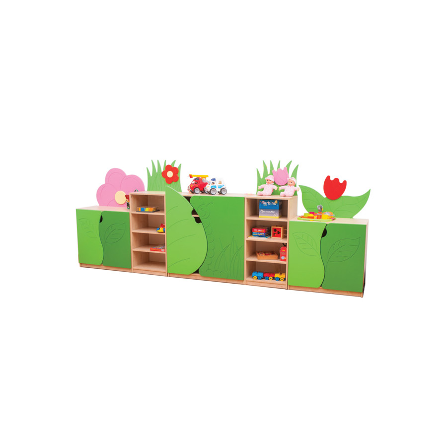 MOBILE COMPOSIZIONE FLOWER M DIM: cm 358 x 43 x 140 (h)