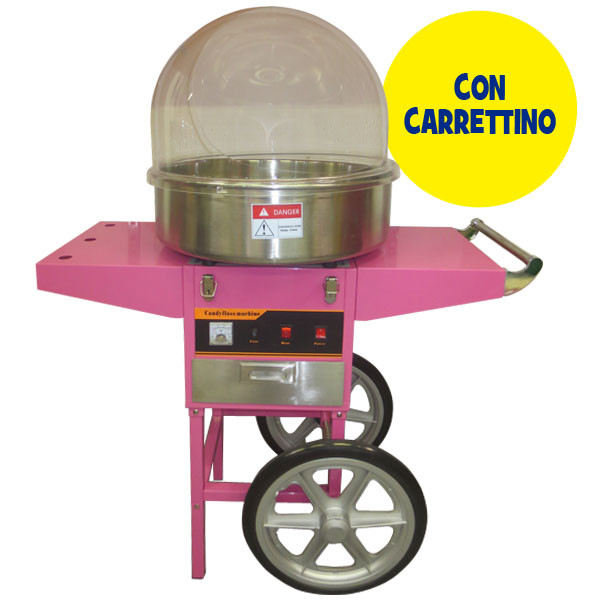 MACCHINA ZUCC. FILATO CON CARRETTINO E CASSETTO CM. 52 X 52 X 85 (H)