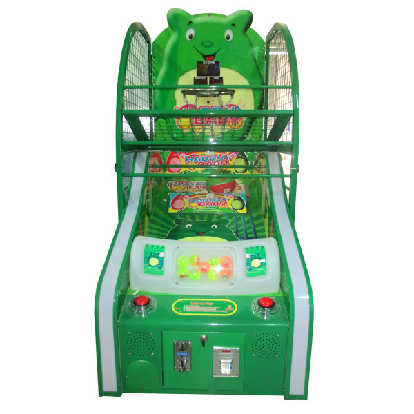 GIOCO MINI BASKET CON GETTONIERA ED EROGATORE TICKET DIM: CM. 84 X 150 X 182 (H)