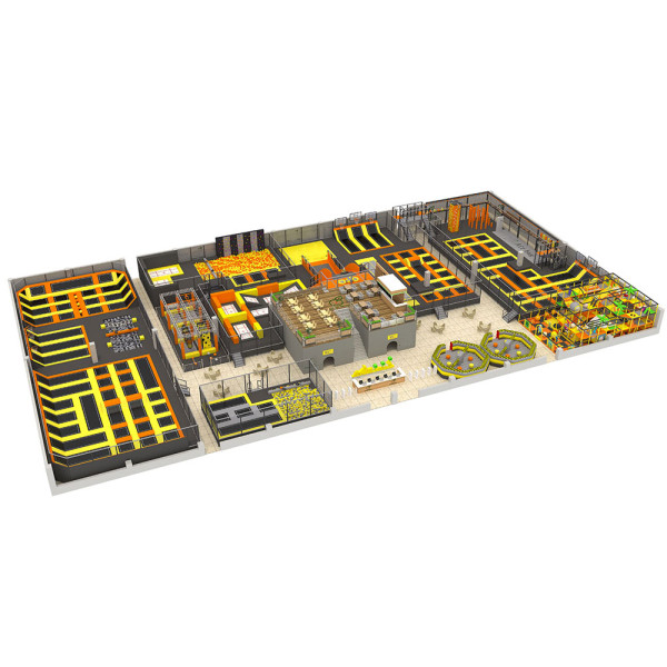 TRAMPOLINE PARK METROPOLITAN 2000 MQ