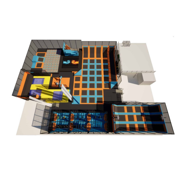 TRAMPOLINE PARK PREMIUM - MODELLO GENERAZIONE 1 BASIC