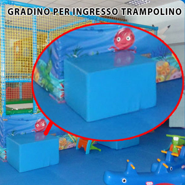 RICAMBIO - GRADINO PER INGRESSO TRAMPOLINO