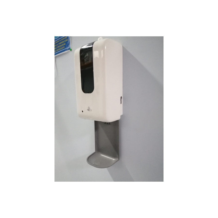 DISPENSER AUTOMATICO PER IGIENIZZANTE GEL E LIQUIDIflacone da 1200 ml o sacca da 1000 ml