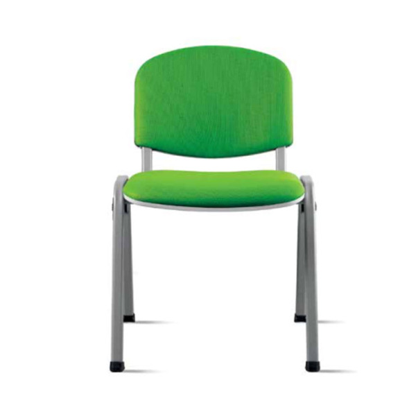 SEDIA CAM SOVRAPPONIBILE CON STRUTTURA IN ACCIAIO CM 54 X 53 X 80 (H) SEDUTA ALTEZZA 46