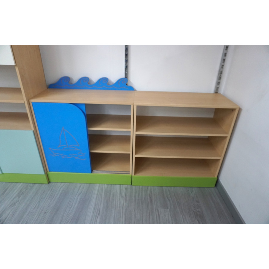 MOBILE COMPOSIZIONE MARE NOVA DIM: cm 328 x 38 x 166 (h)