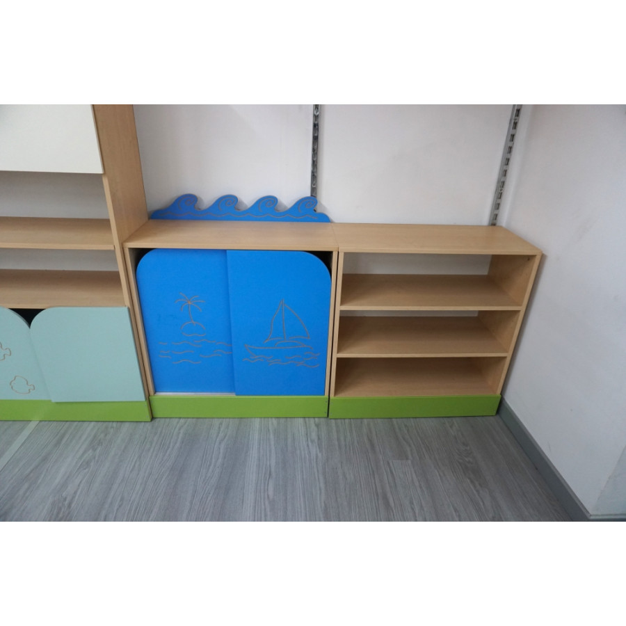 MOBILE COMPOSIZIONE MARE NOVA DIM: cm 328 x 38 x 166 (h)