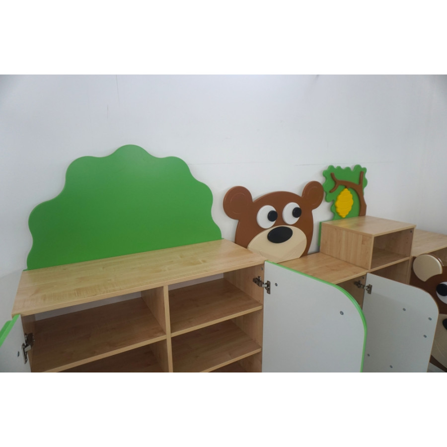 MOBILE COMPOSIZIONE ORSETTO NV DIM: cm 308 x 40 x 152 (h)