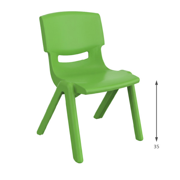 SEDIA BAMBINI HAPPY ZK | DIMENSIONI CM 40X36X59 (H) | ALTEZZA SEDUTA CM 35