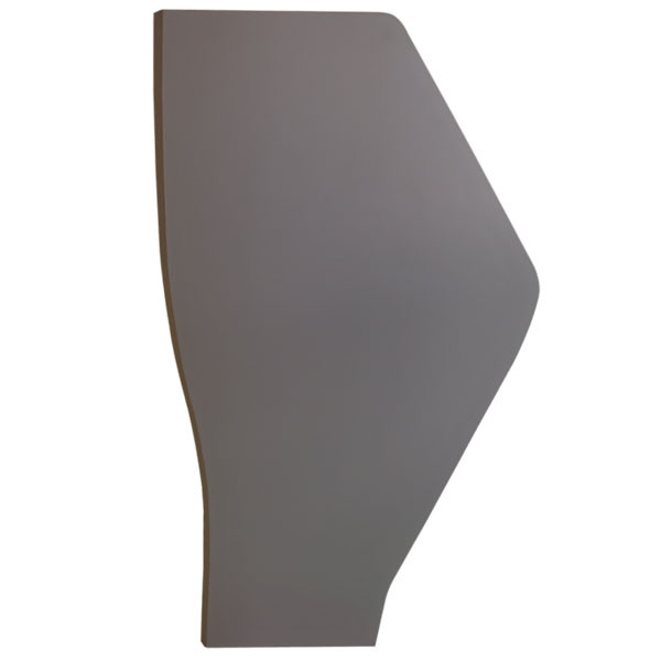 FIANCO DI CHIUSURA LATERALE DESTRO PER BANCO RECEPTION CM. 80 X 1,8 X 113 (H)
