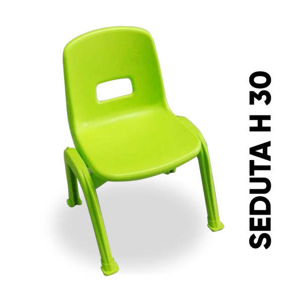 SEDIA BAMBINI BILLY30 | DIMENSIONI CM 34 X 35 X 53 (H) | ALTEZZA SEDUTA CM 30