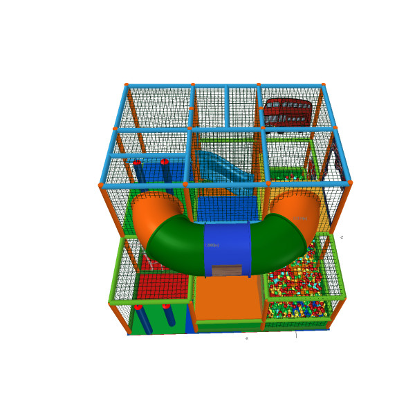 PLAYGROUND PLAY465 CM 360 X 360 X 270 h