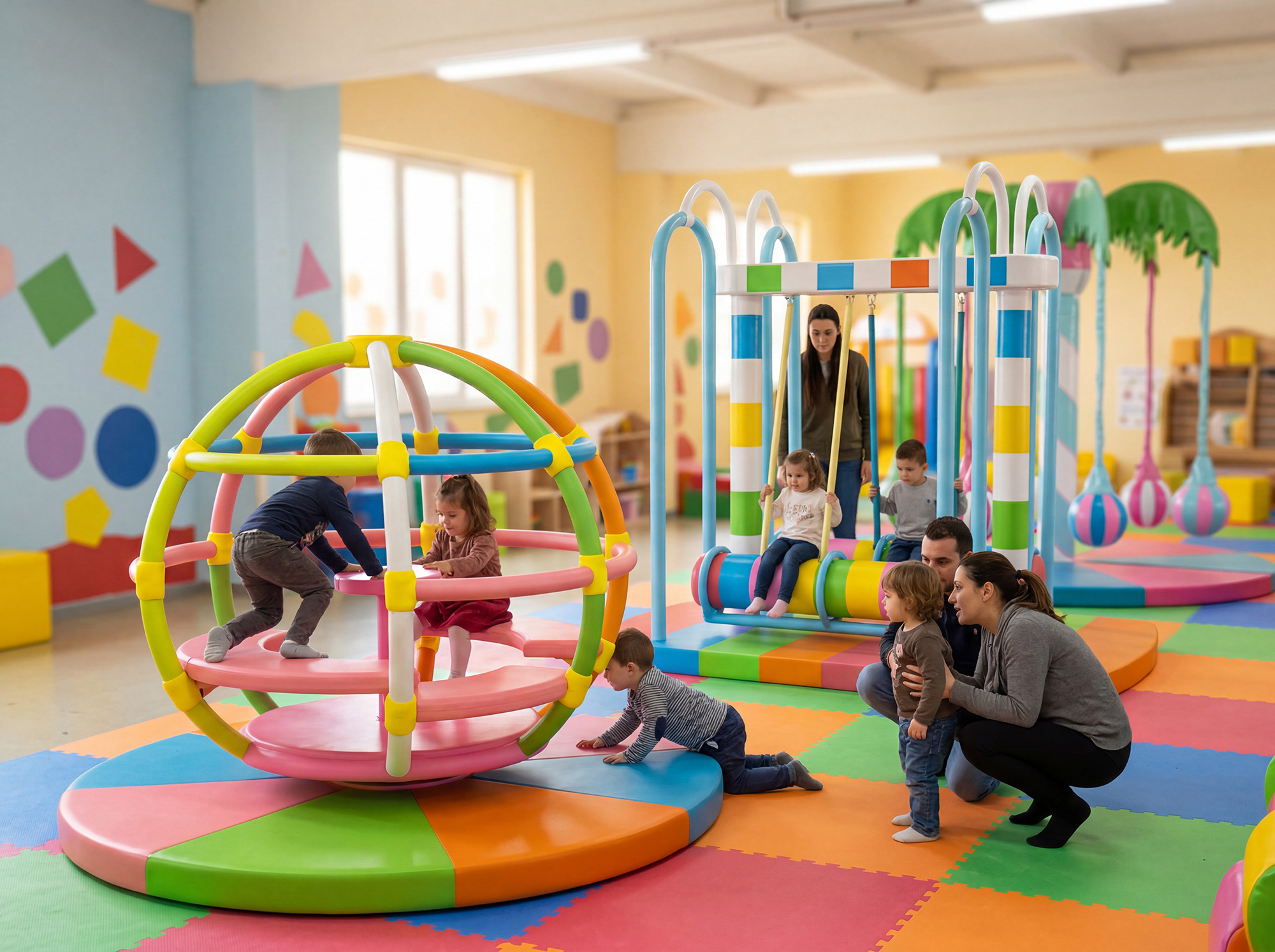 Soft playground: quali strutture inserire in una ludoteca?
