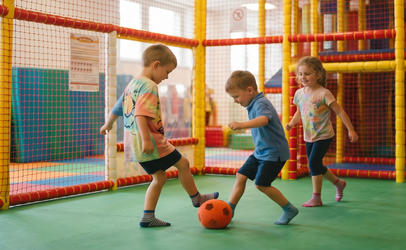 Playground e multigame per ludoteche: come creare un’area gioco indoor completa