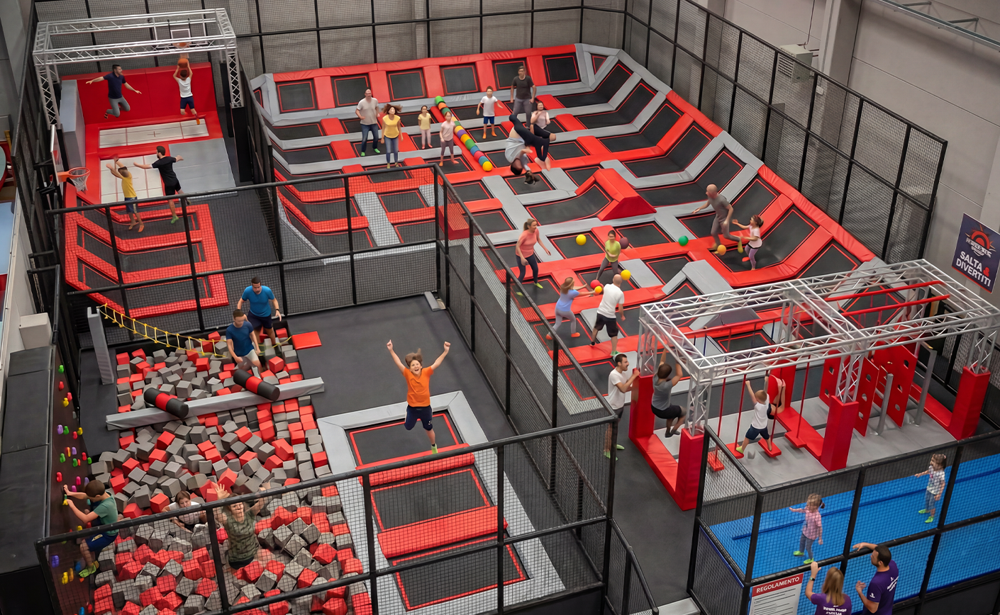 Trampoline Park: La Nuova Frontiera del Business per Ludoteche e Centri Ricreativi